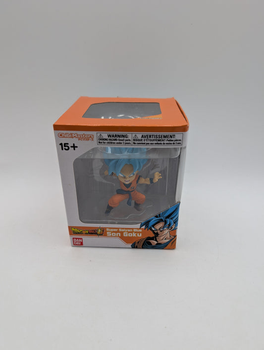 Chibi Masters Dragon Ball Z Figurine Son Goku Super Saiyan Blue Figure FRENLY BRICKS - Open 7 Days
