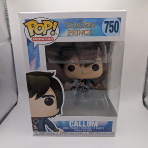 Funko Pop! Animation: The Dragon Prince - Callum Vinyl Figure - #750 FRENLY BRICKS - Open 7 Days