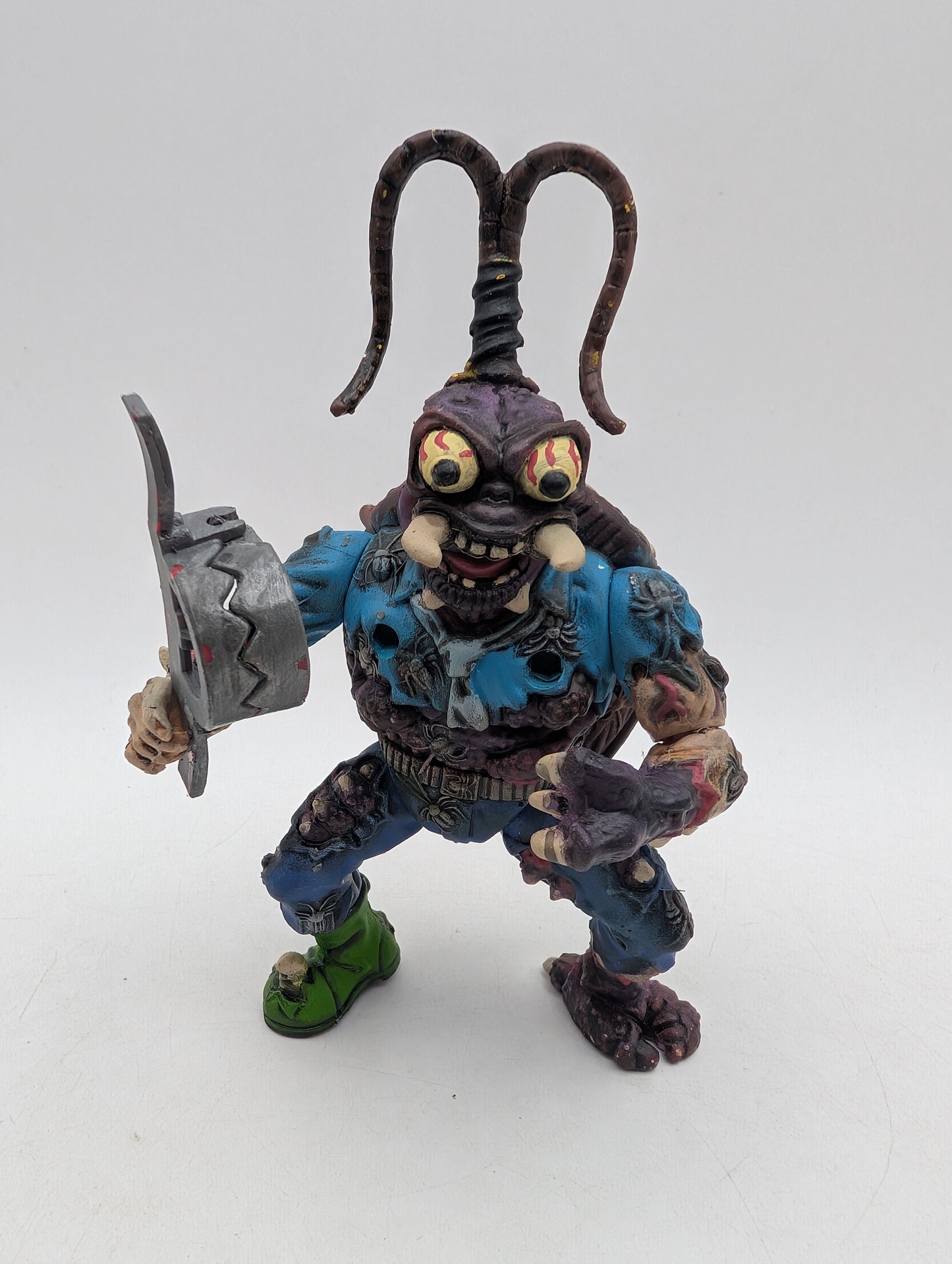 TMNT 1990 Scumbug  Vintage Custom Painted Figure