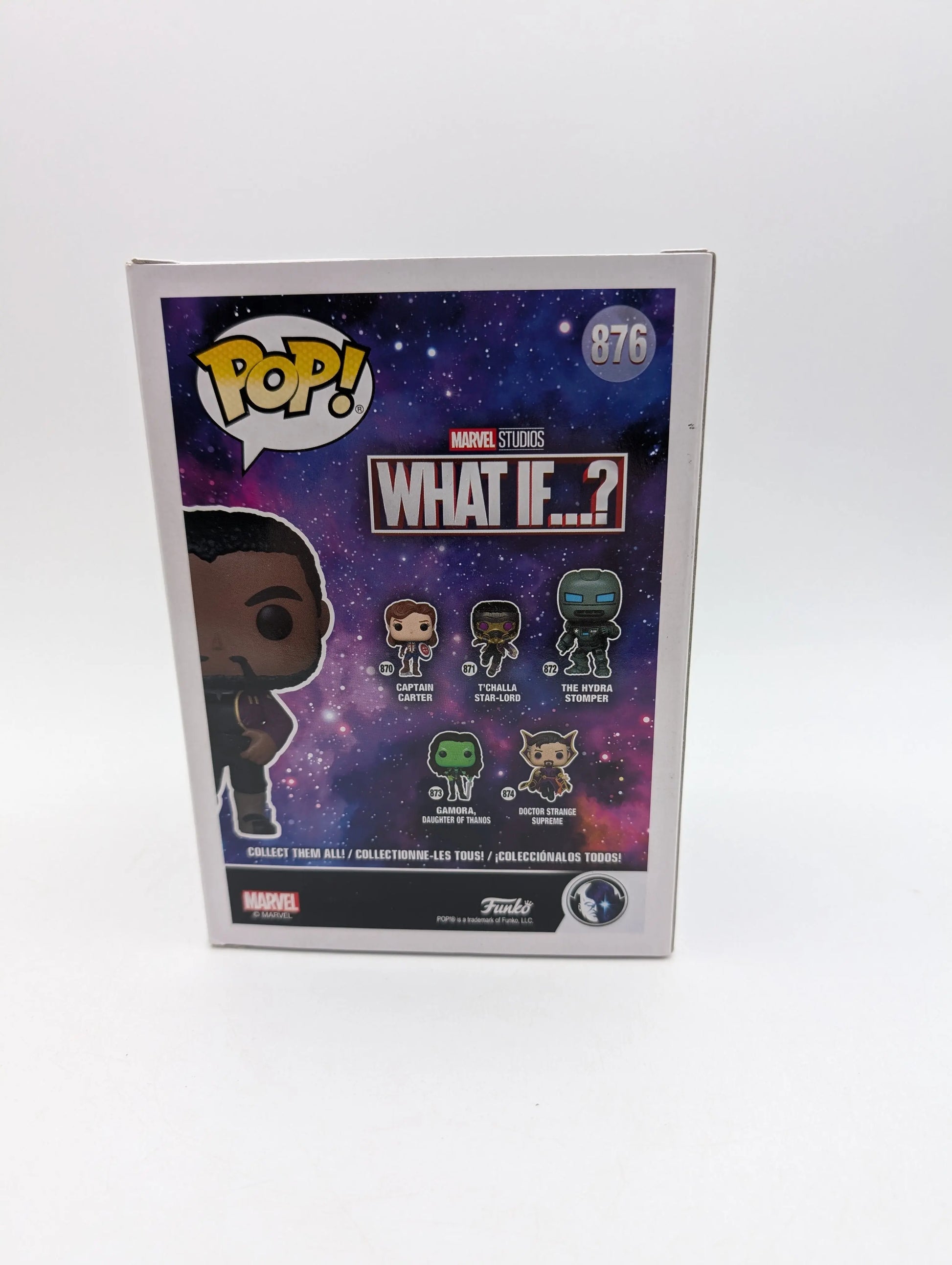 Funko Pop! Marvel What If? Tchalla Star Lord #876 FRENLY BRICKS - Open 7 Days