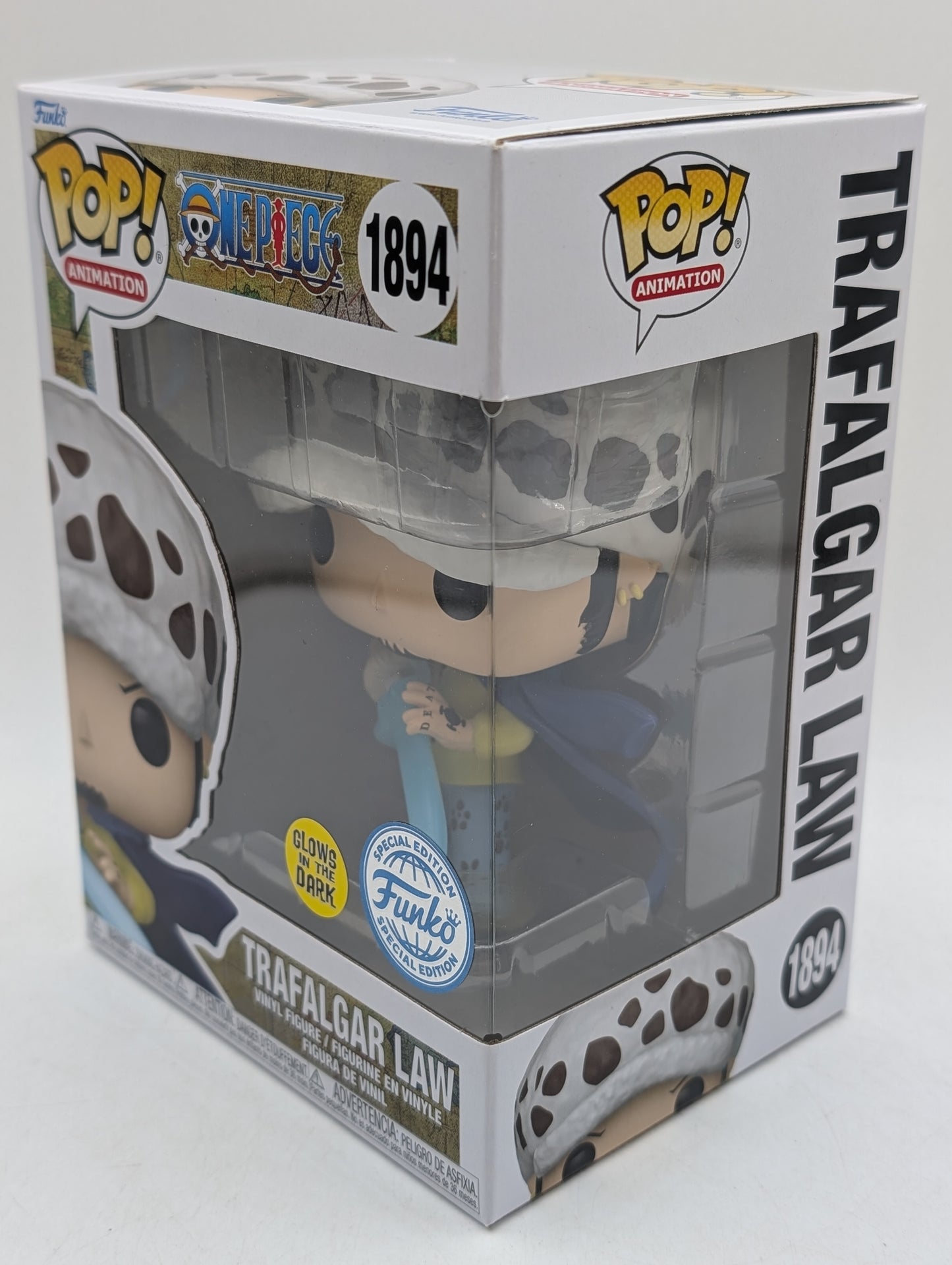 Funko Pop! One Piece Trafalgar Law #1894 Glow in the Dark