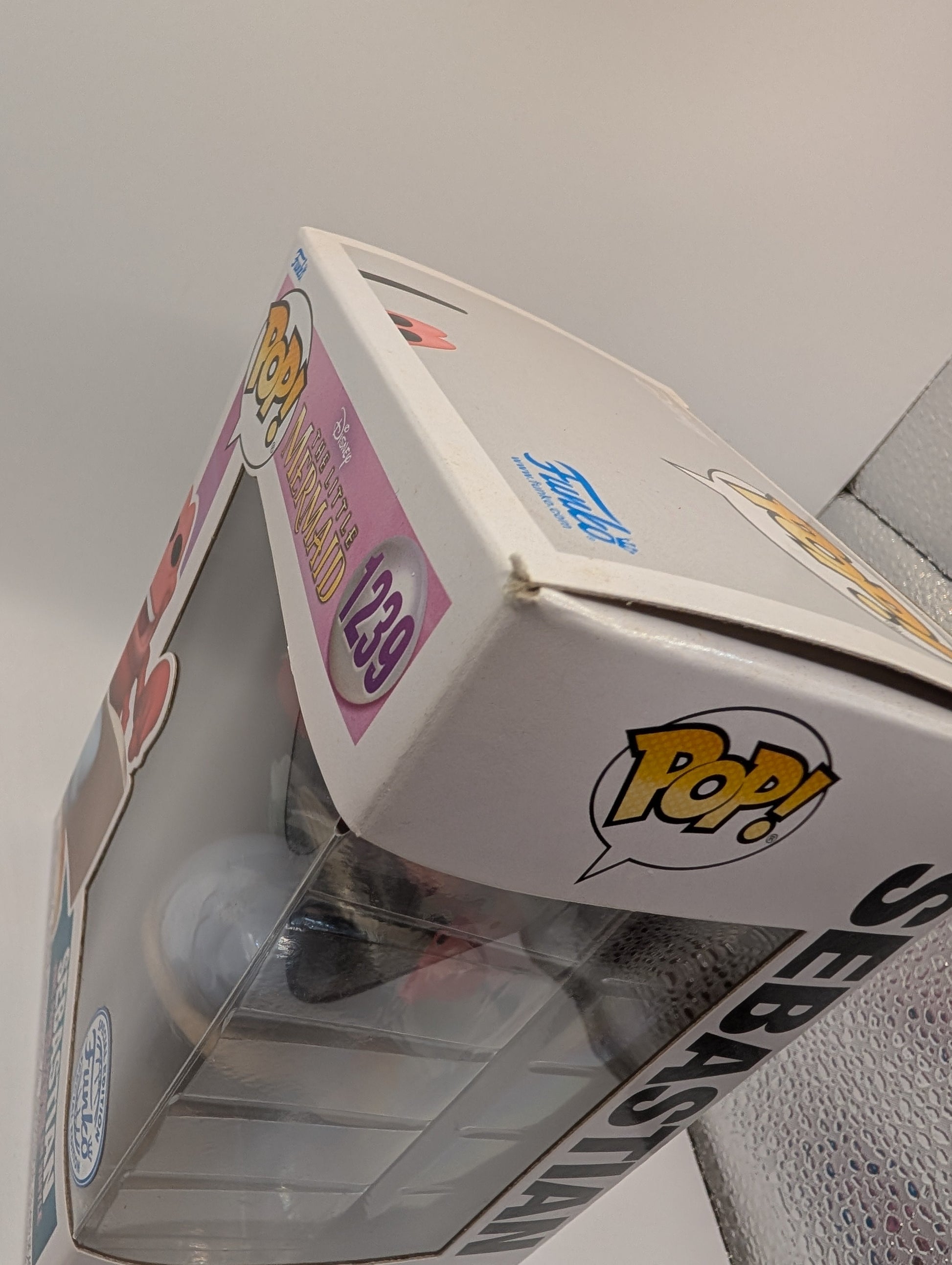 The Little Mermaid (1989) - Sebastian Pop! Vinyl Figure (RS) #1239 FRENLY BRICKS - Open 7 Days