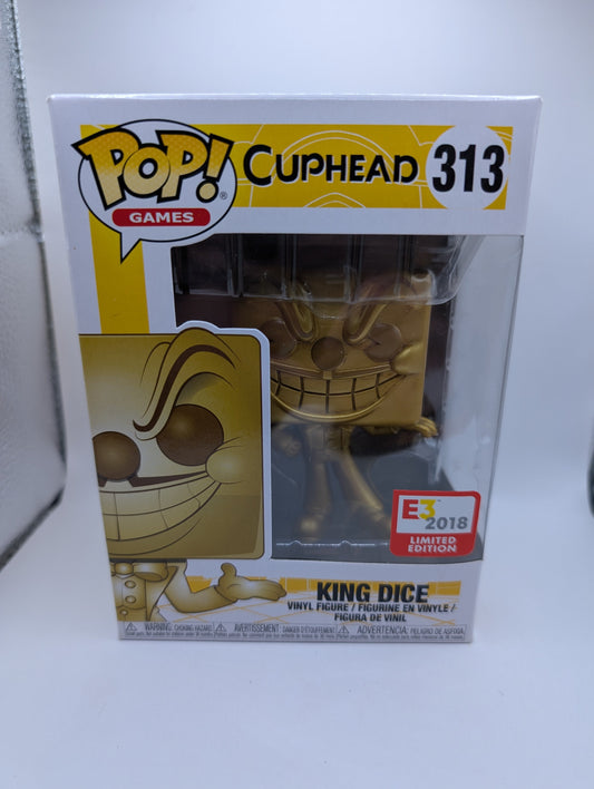 King Dice Gold E3 313 Cuphead Funko Pop Vinyl FRENLY BRICKS - Open 7 Days
