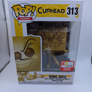 King Dice Gold E3 313 Cuphead Funko Pop Vinyl FRENLY BRICKS - Open 7 Days