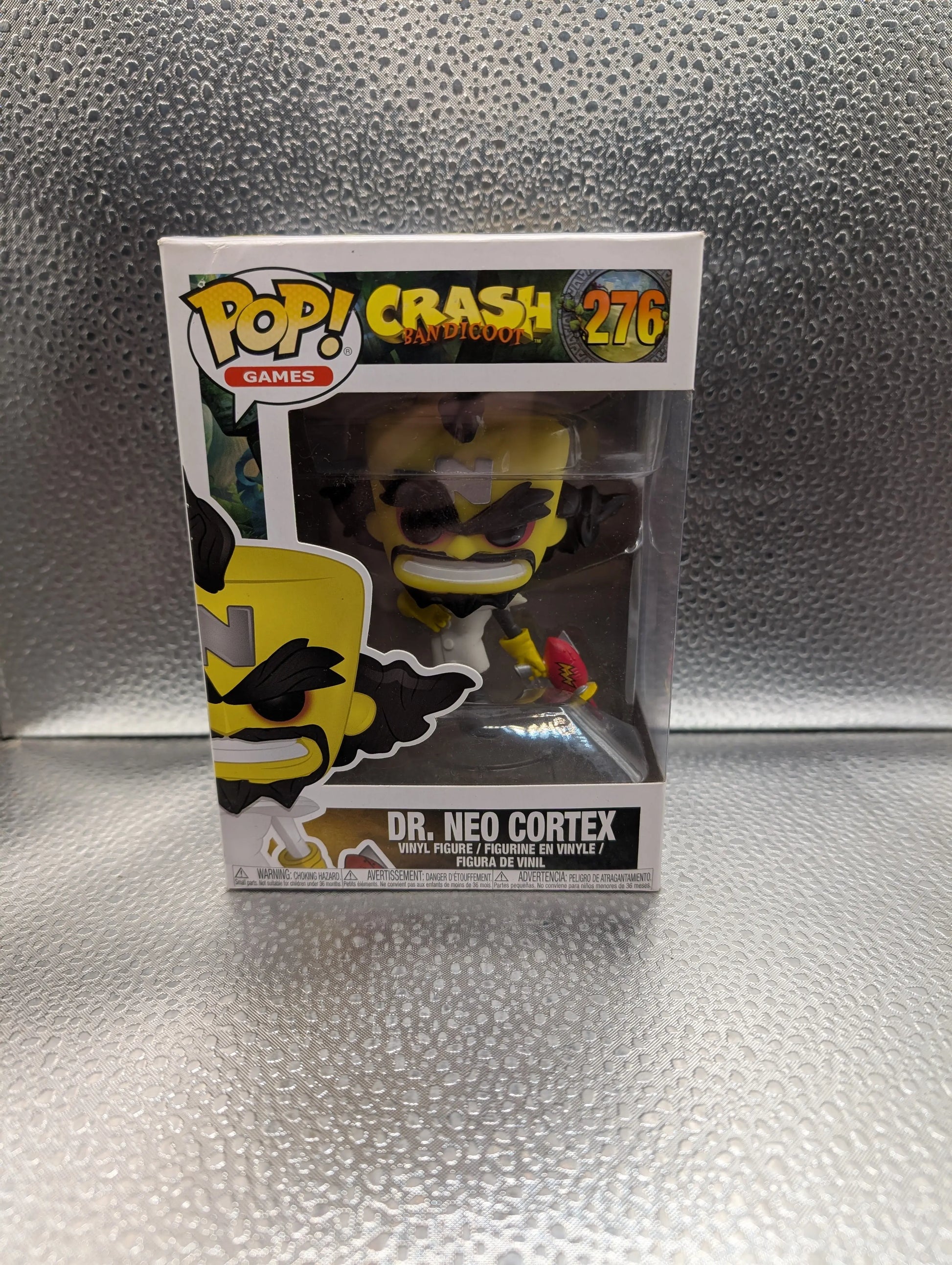 FUNKO Pop Vinyl DR. Neo Cortex Crash Bandicoot #276 FRENLY BRICKS - Open 7 Days