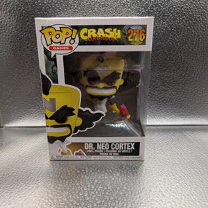 FUNKO Pop Vinyl DR. Neo Cortex Crash Bandicoot #276 FRENLY BRICKS - Open 7 Days