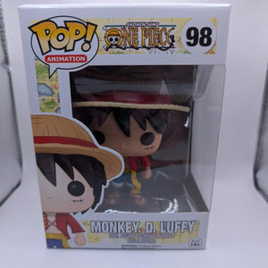 Funko Pop: One Piece - Monkey D. Luffy 98 Original Date 2016 FRENLY BRICKS - Open 7 Days