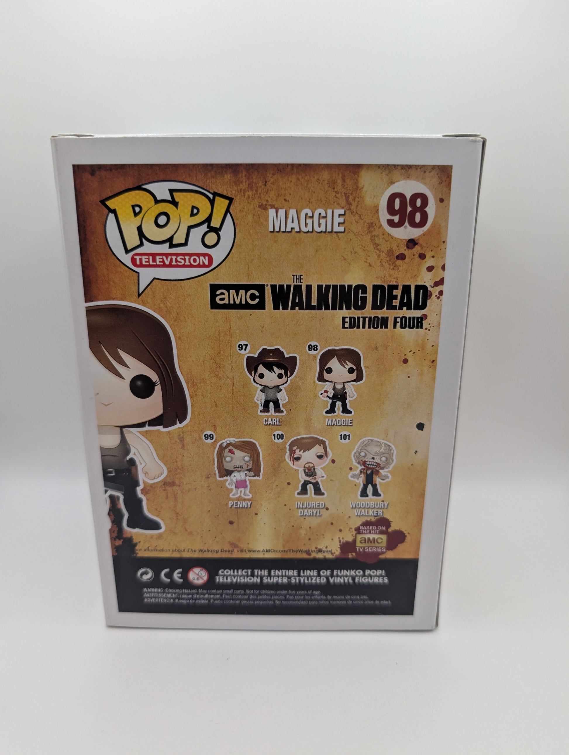 Funko POP! Vinyl TV The Walking Dead MAGGIE #98 Vaulted FRENLY BRICKS - Open 7 Days