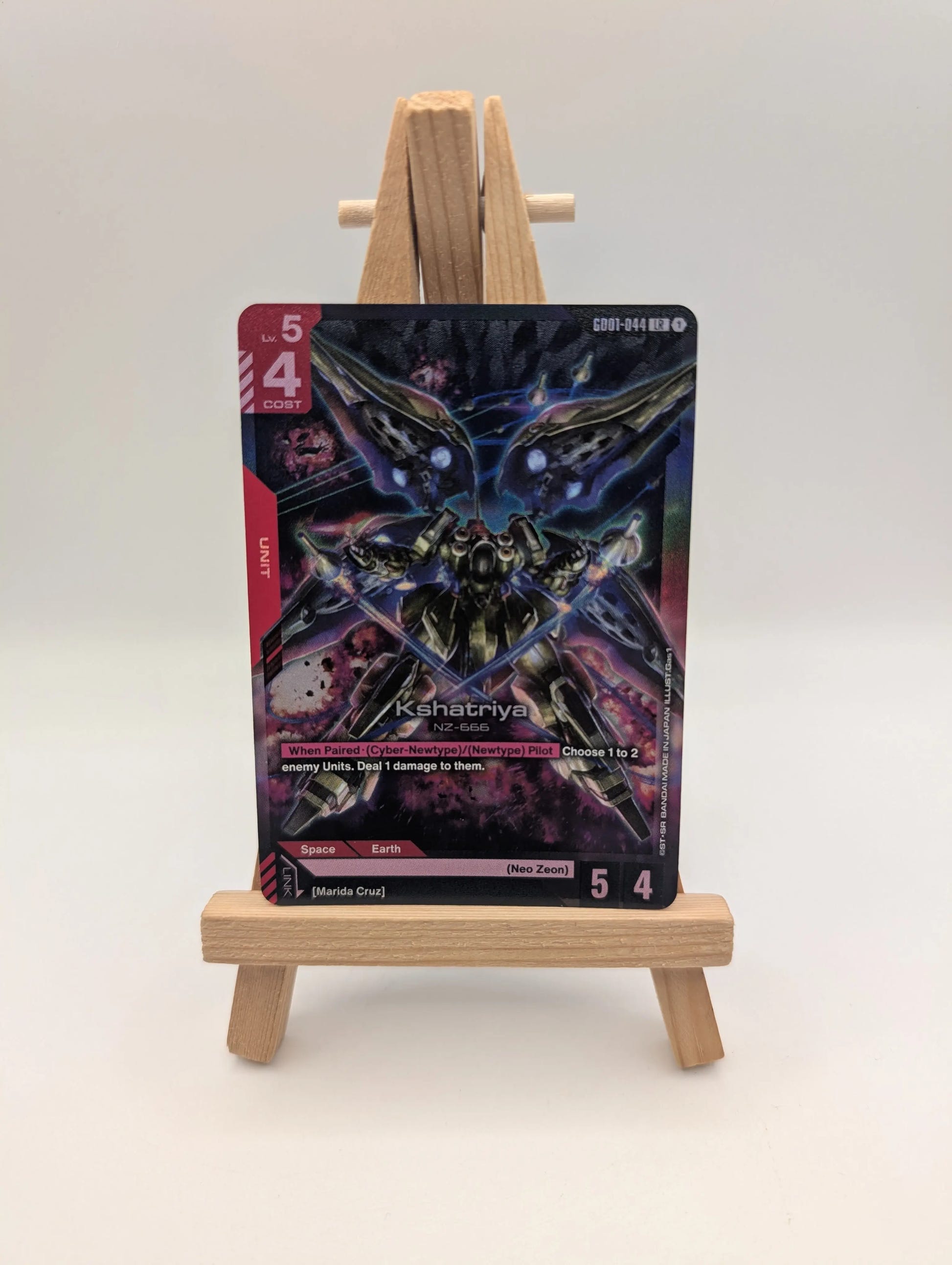 GD01-044 - Kshatriya [LR] - Newtype Rising - NM FRENLY BRICKS - Open 7 Days image 1