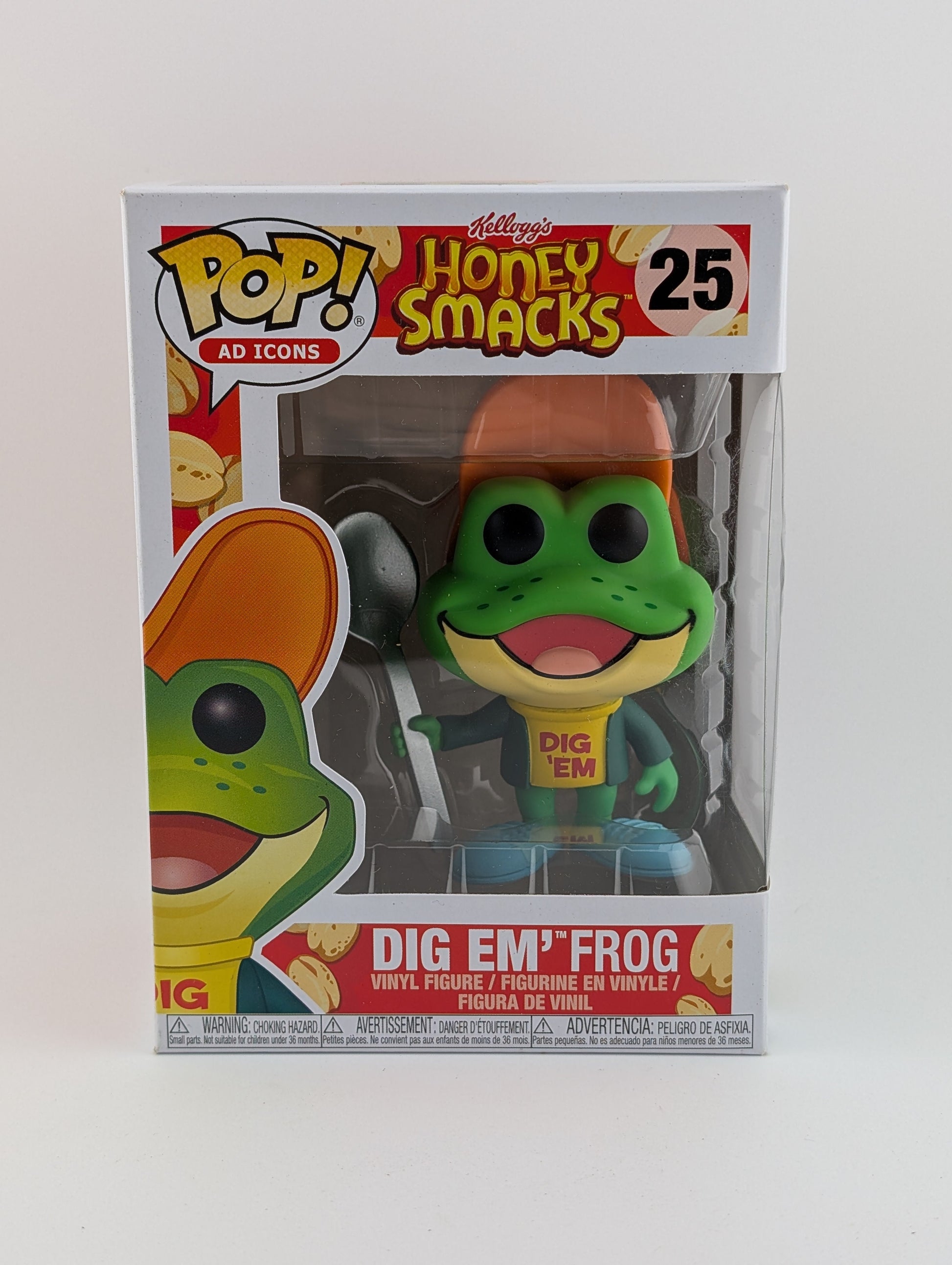 Funko POP! Ad Icons Honey Smacks #25 Dig em' Frog Vinyl Collectable Rare FRENLY BRICKS - Open 7 Days