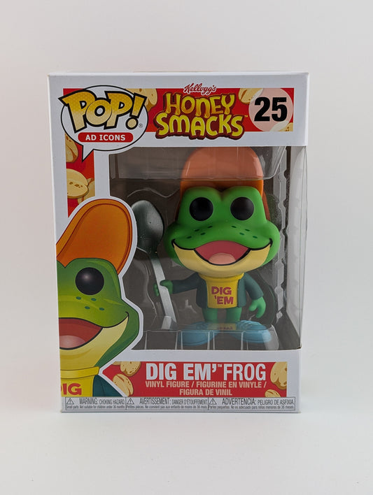 Funko POP! Ad Icons Honey Smacks #25 Dig em' Frog Vinyl Collectable Rare FRENLY BRICKS - Open 7 Days