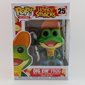 Funko POP! Ad Icons Honey Smacks #25 Dig em' Frog Vinyl Collectable Rare FRENLY BRICKS - Open 7 Days