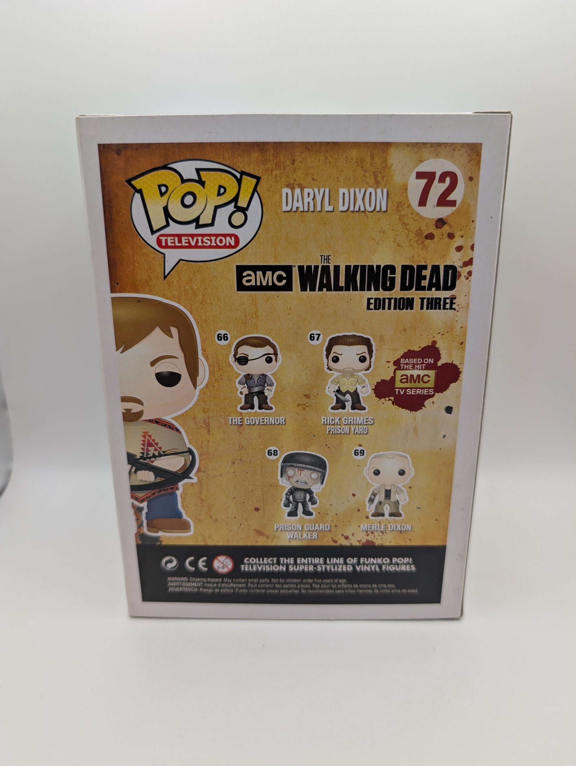 Funko Pop! Vinyl Television The Walking Dead Daryl Dixon #72 FRENLY BRICKS - Open 7 Days