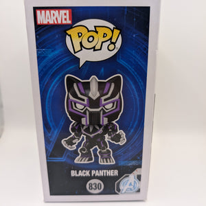 MARVEL Black Panther Funko POP! Vinyl #830 NEW Avengers Glow In The Dark Edition FRENLY BRICKS - Open 7 Days