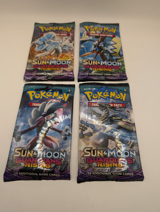 Sun & Moon Guardians Rising Booster Packs Full Art Set Factory Sealed FRENLY BRICKS - Open 7 Days