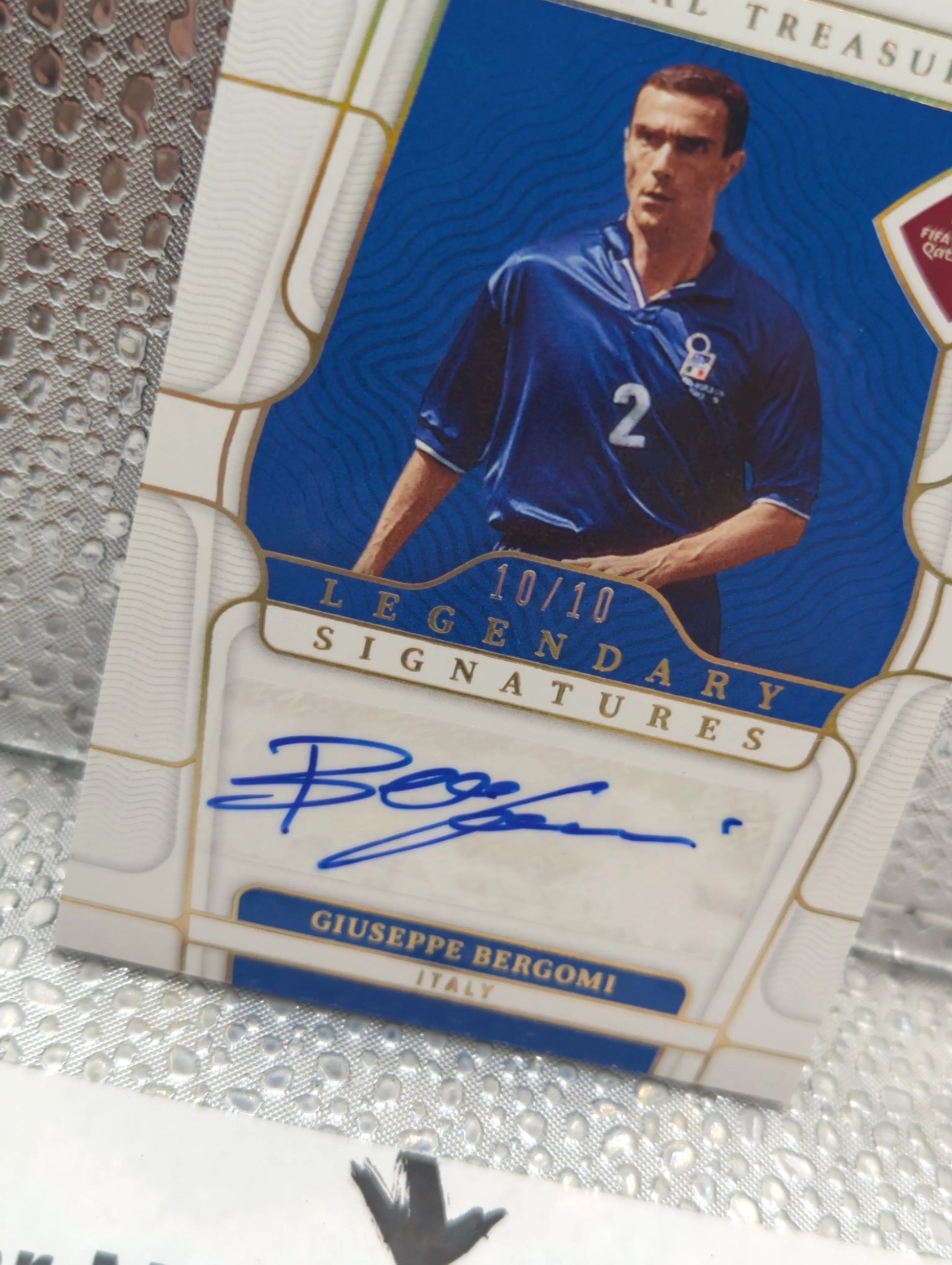 Panini National Treasures - Giuseppe Bergomi 10/10 AUTO italy FRENLY BRICKS - Open 7 Days