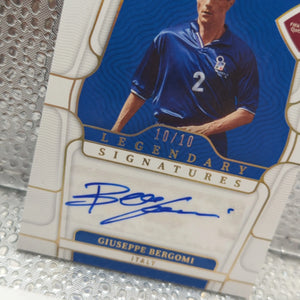 Panini National Treasures - Giuseppe Bergomi 10/10 AUTO italy FRENLY BRICKS - Open 7 Days