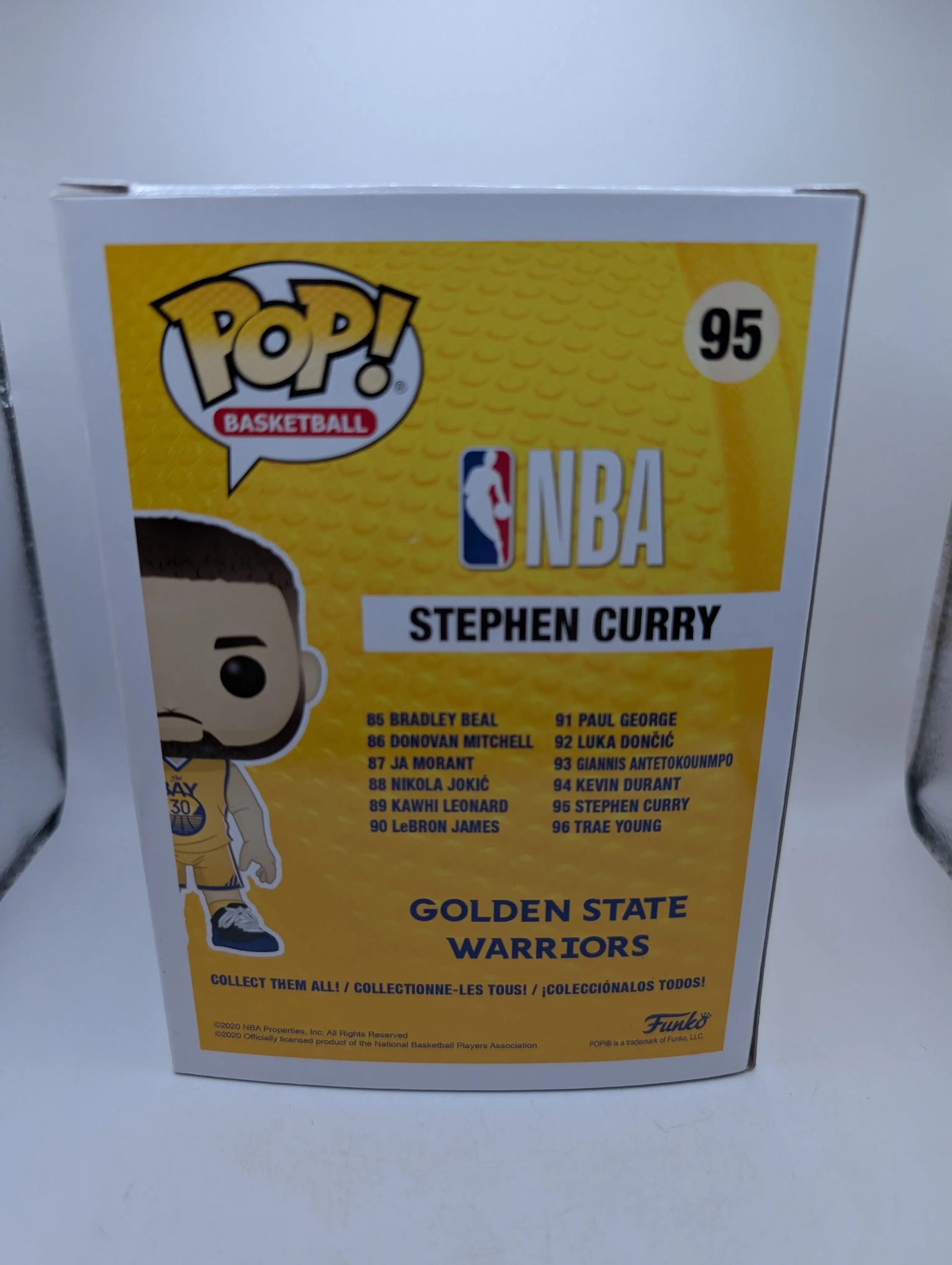 Funko POP! NBA Golden State Warriors: STEPHEN CURRY #95, photo 3 image 3