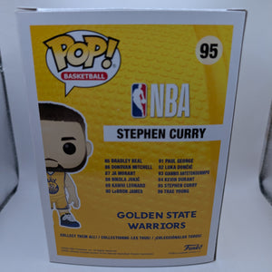 Funko Pop! NBA Golden State Warriors: STEPHEN CURRY #95 FRENLY BRICKS - Open 7 Days