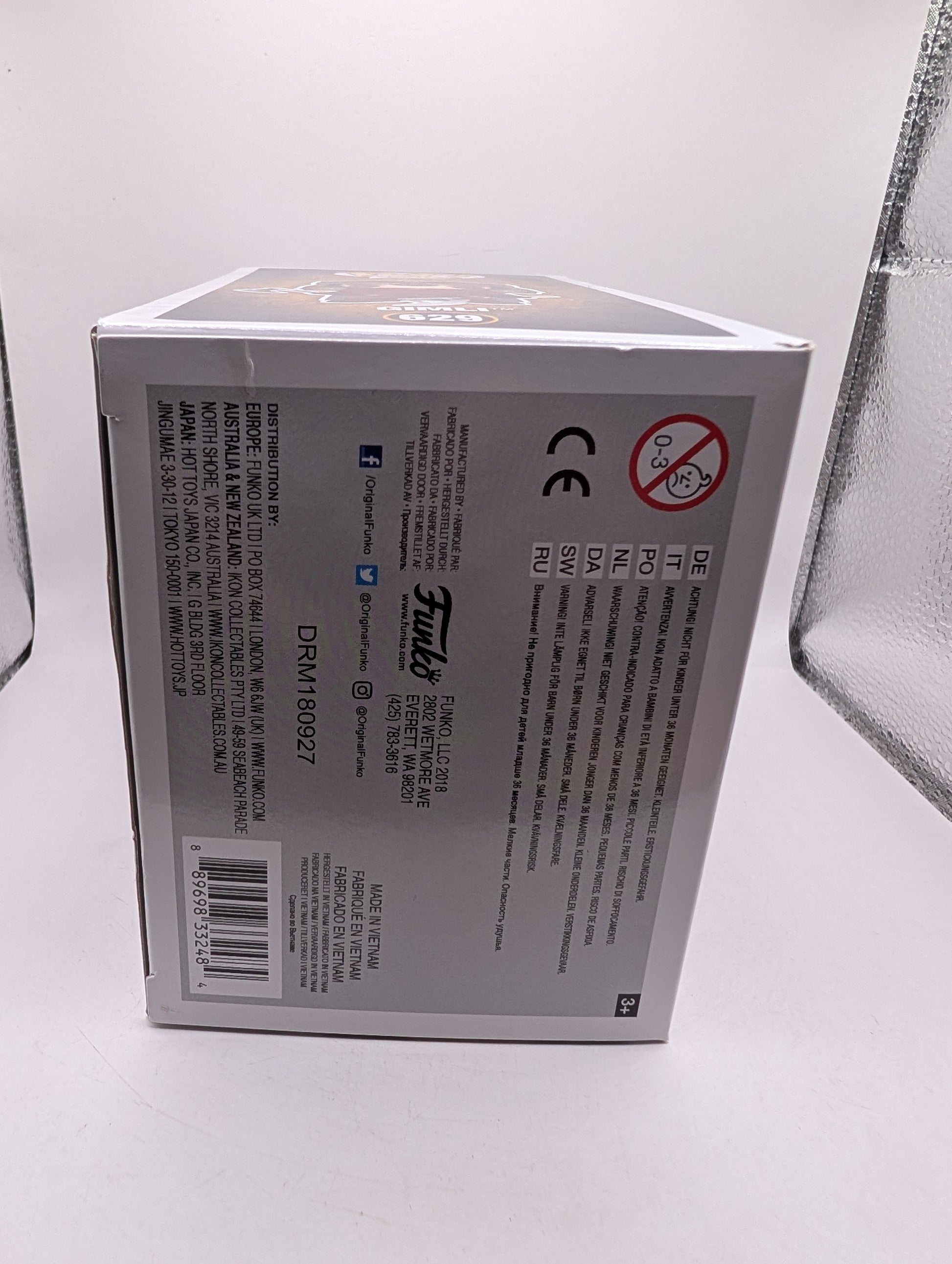 Gimli Pop 629 - Lord of The Rings Funko Pop! Vinyl 2018 FRENLY BRICKS - Open 7 Days