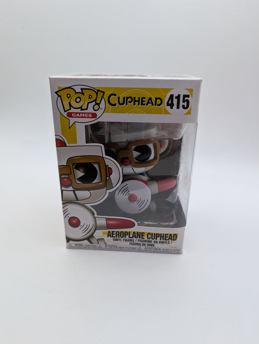 Games Funko Pop - Aeroplane Cuphead - Cuphead - No. 415 FRENLY BRICKS - Open 7 Days