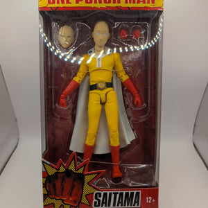 McFarlane Toys One-Punch Man Saitama Action Figure, Multicolor, Model: FRENLY BRICKS - Open 7 Days