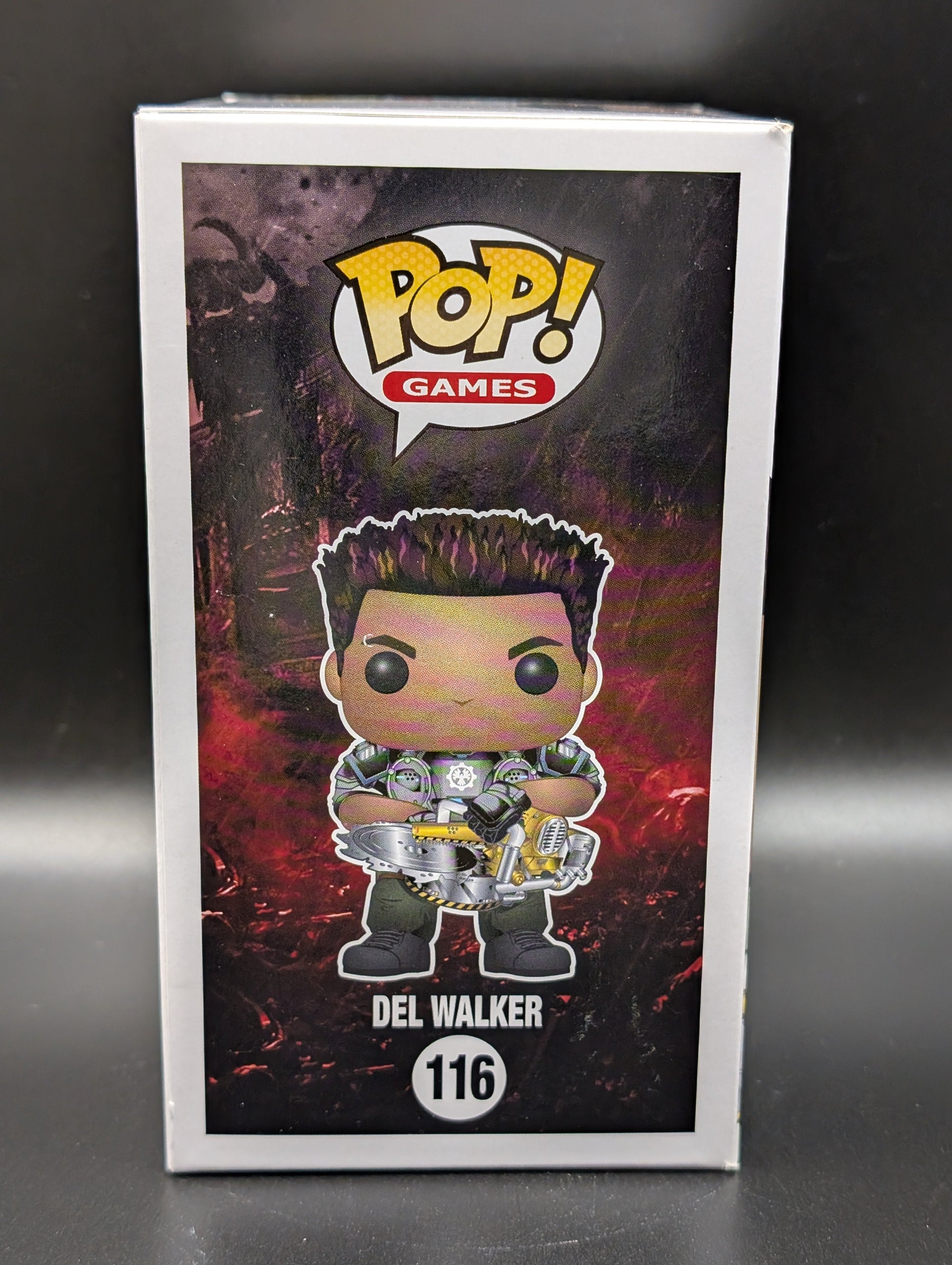 Funko POP! Games Gears Of War #116 Del Walker Vinyl Collectable FRENLY BRICKS - Open 7 Days