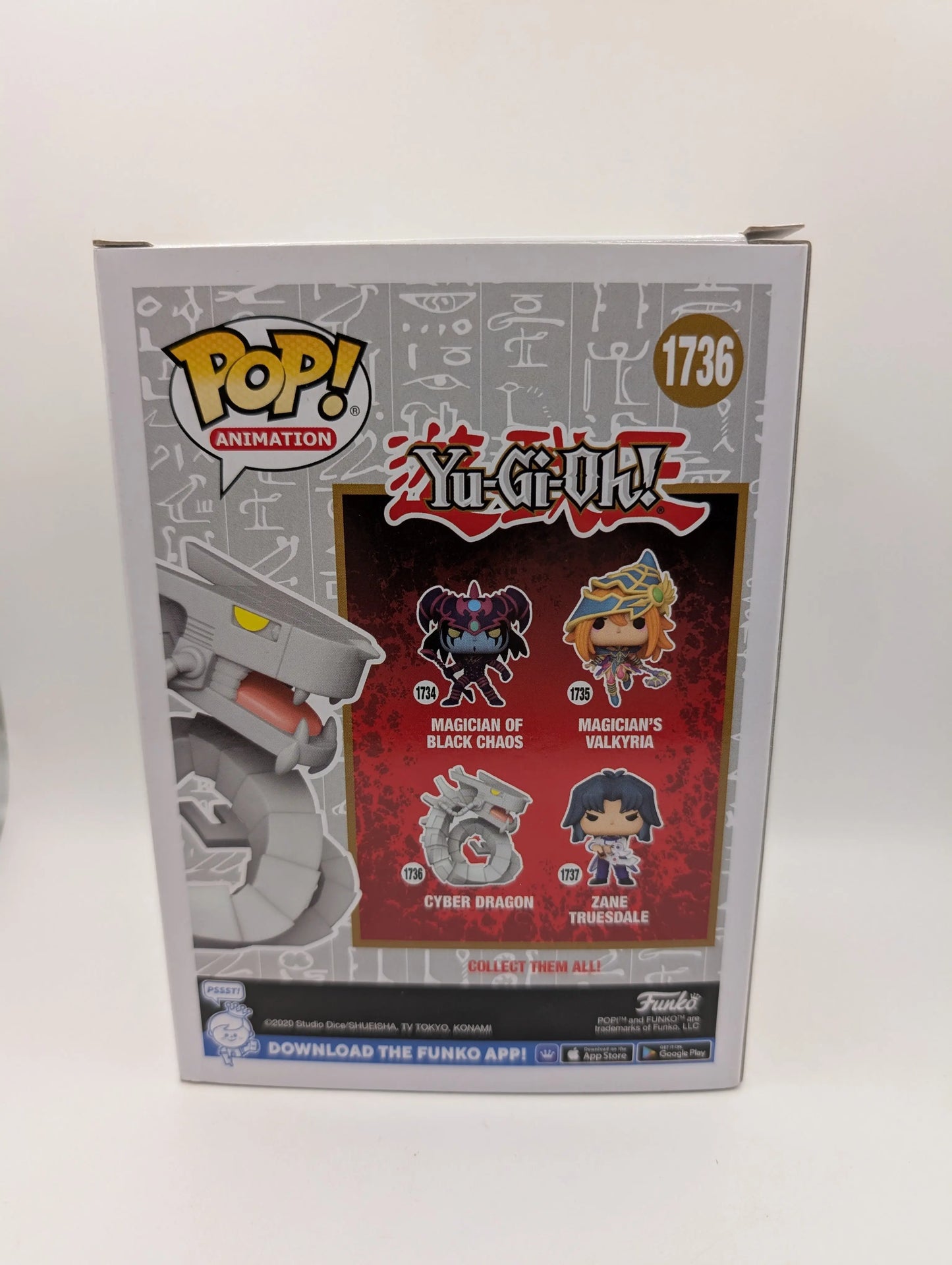 Funko Yu-Gi-Oh! Cyber Dragon Pop! #1736 Vinyl FRENLY BRICKS - Open 7 Days