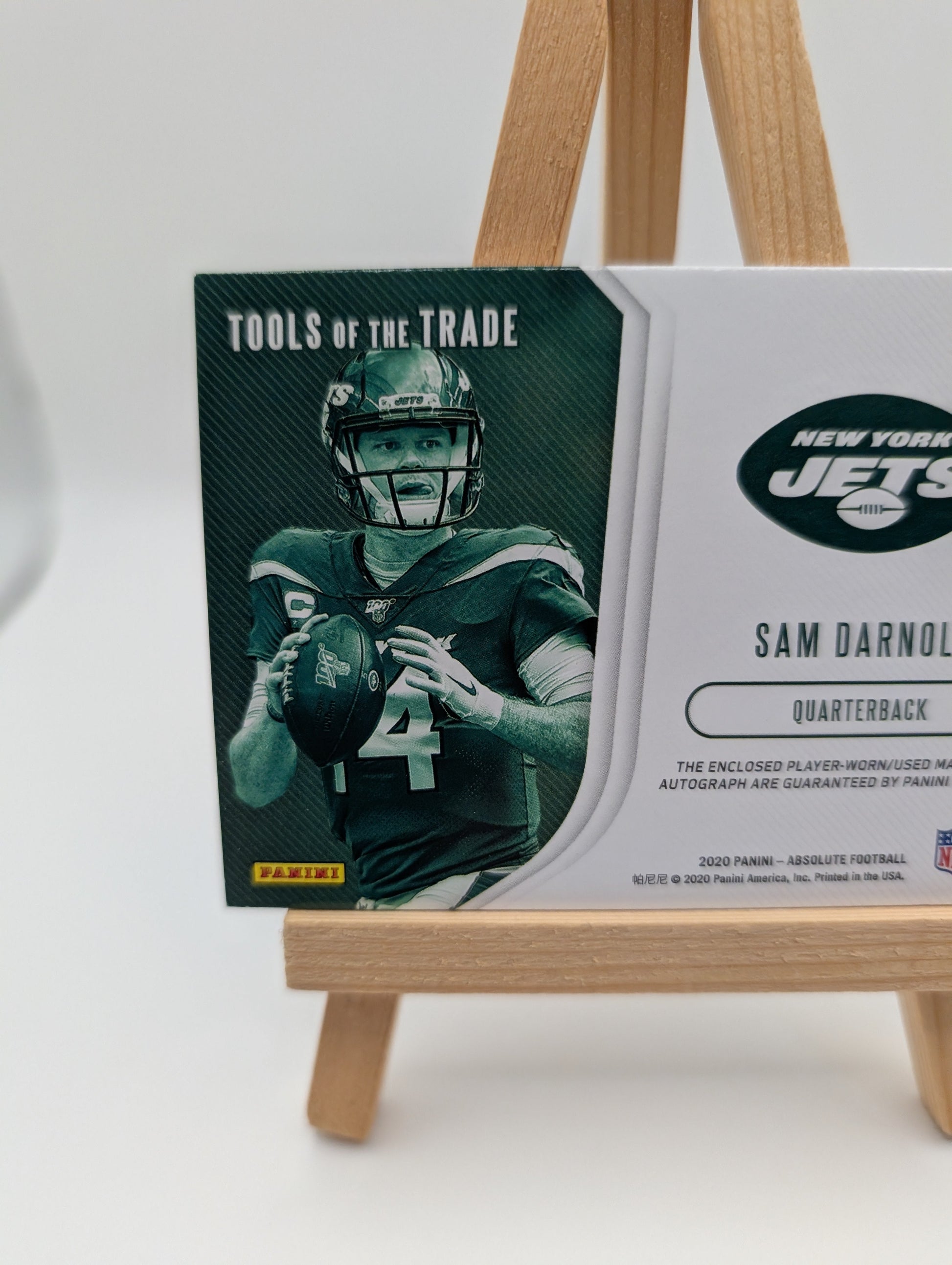 2020 Panini Absolute Tools of the Trade RPA Sam Darnold Rookie /30 FRENLY BRICKS - Open 7 Days