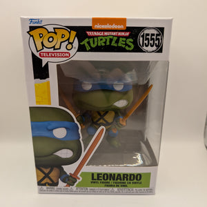 Teenage Mutant Ninja Turtles-Leonardo with Training Swords Pop!Vinyl Figure#1555 FRENLY BRICKS - Open 7 Days
