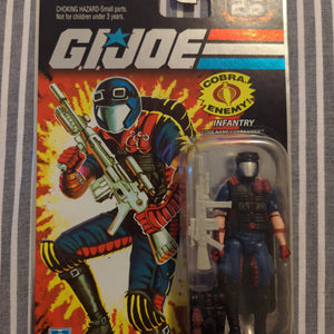 GI Joe 25th Anniversary Infantry Cobra Viper Foil Hasbro 2008 New FRENLY BRICKS - Open 7 Days