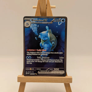 Pokémon TCG Blastoise ex Scarlet & Violet-151 200/165 Holo Special Illustration FRENLY BRICKS - Open 7 Days