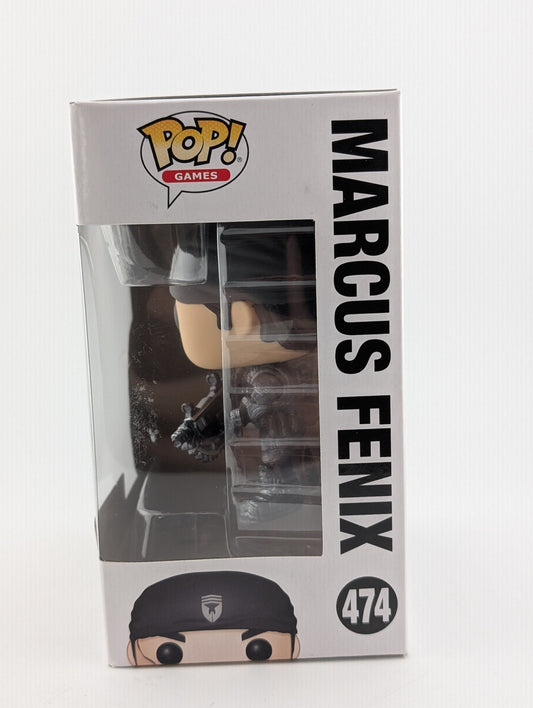 Funko POP! Games Gears Of War - Marcus Fenix #474 - Vinyl Collectable FRENLY BRICKS - Open 7 Days