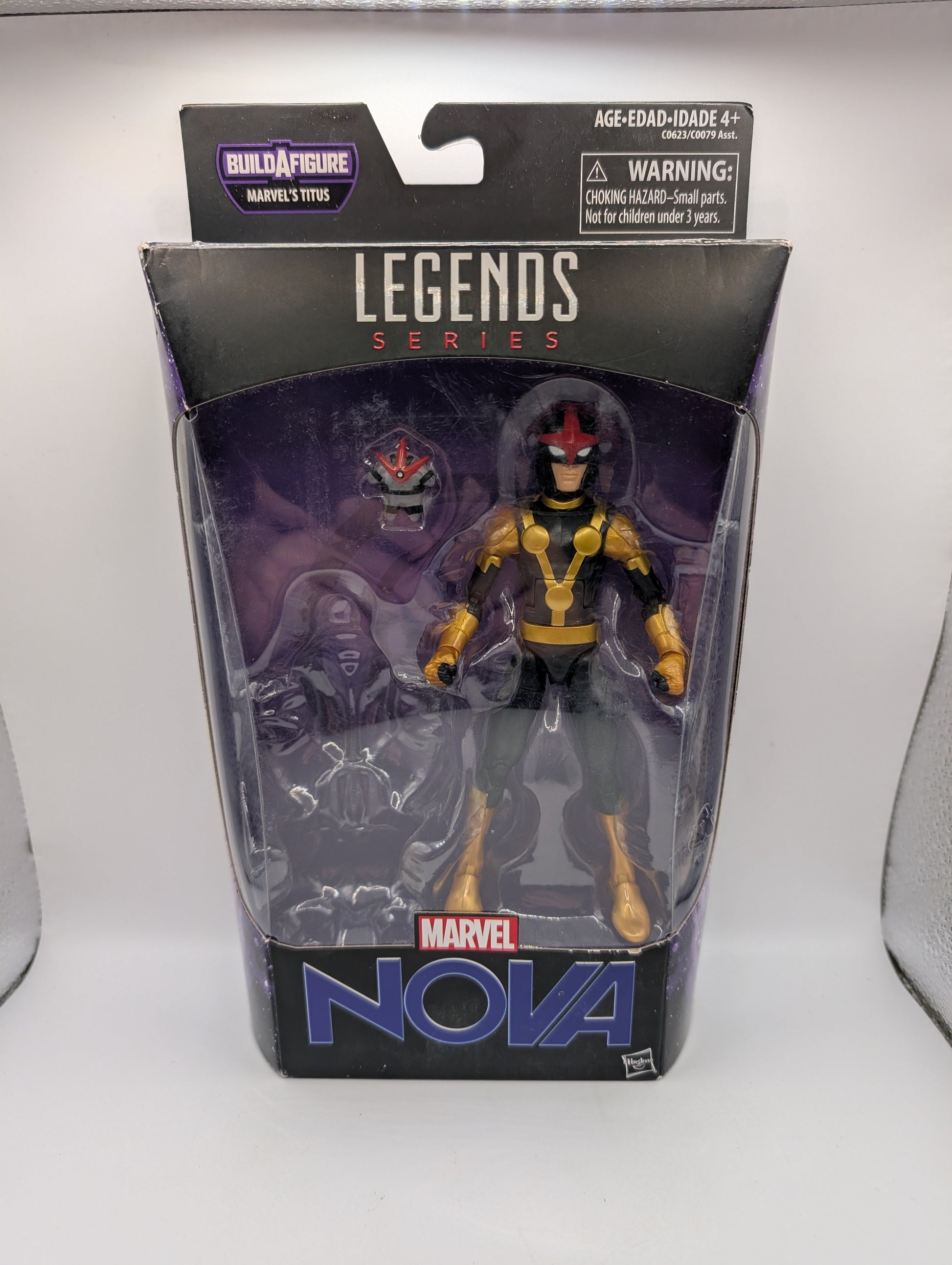 Hasbro Marvel Legend- NOVA - BAF Titus MISSING BAF PART FRENLY BRICKS - Open 7 Days