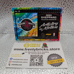 2024-25 Panini Court Kings Reed Sheppard #13 RC Rookie Artistry In Motion FRENLY BRICKS - Open 7 Days