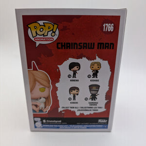 Chainsaw Man #1766 Power with Meowy Funko Pop! Excluive SE New Common FRENLY BRICKS - Open 7 Days