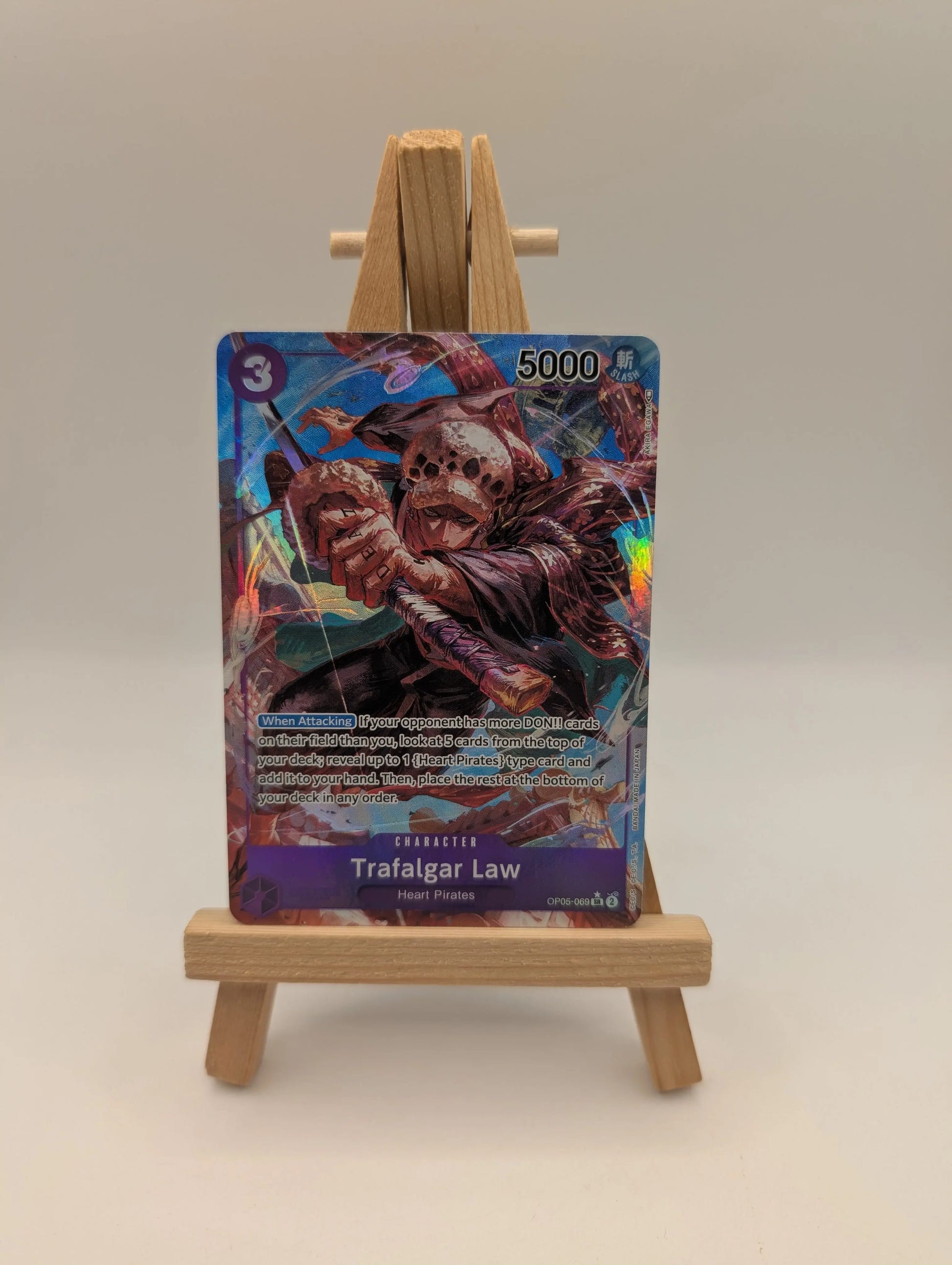 One Piece (OP) - Trafalgar Law OP05-069  Alt/Alternate - (English) FRENLY BRICKS - Open 7 Days image 1