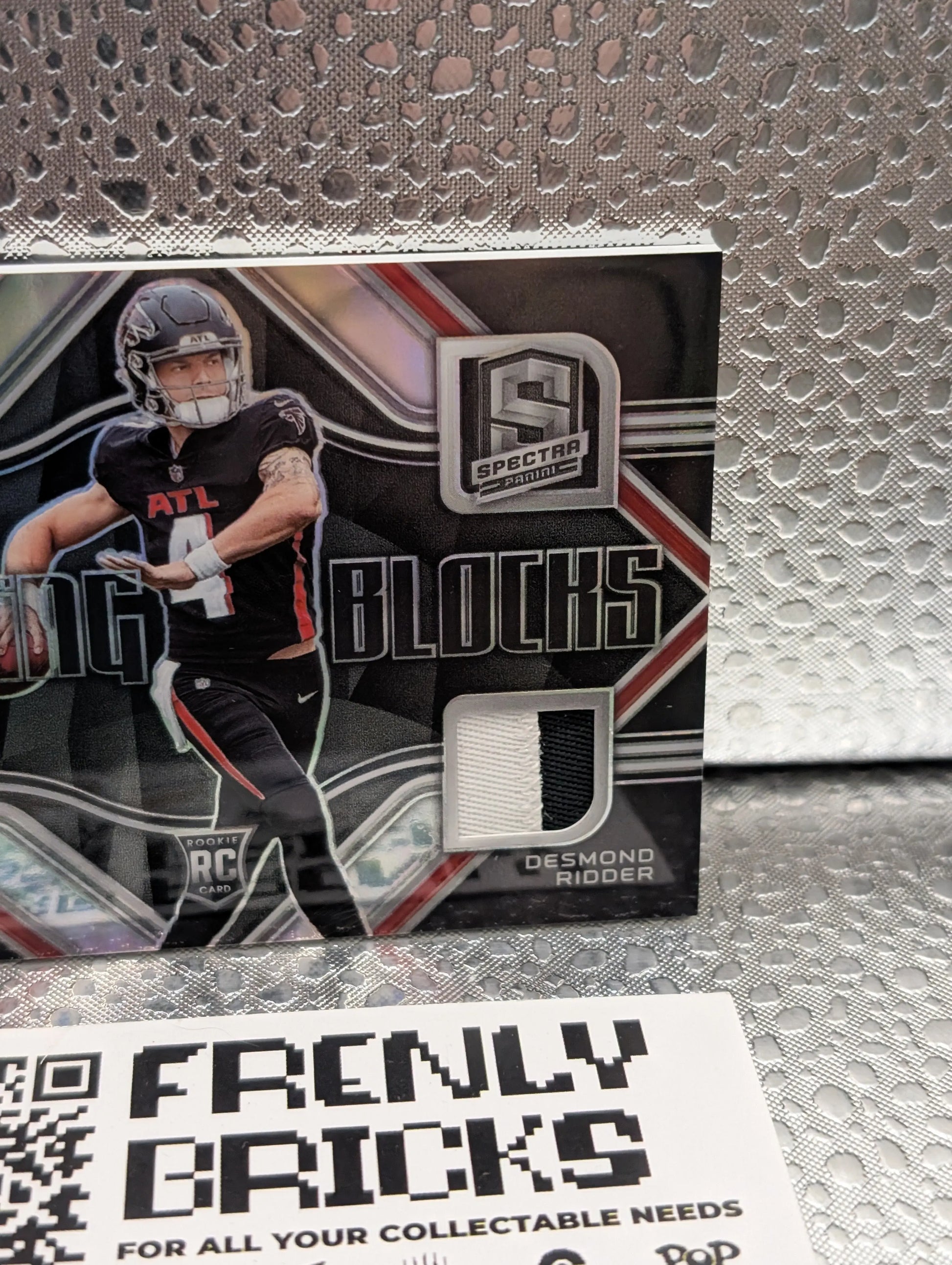2022 Spectra Hyper Rookie RC Building Blocks Tri-Patch Desmond Ridder /99 FRENLY BRICKS - Open 7 Days