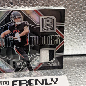 2022 Spectra Hyper Rookie RC Building Blocks Tri-Patch Desmond Ridder /99 FRENLY BRICKS - Open 7 Days