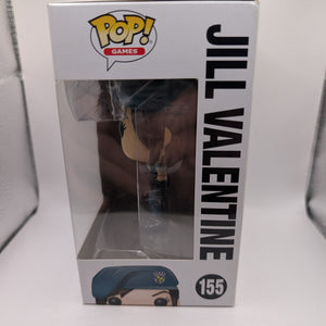 Funko Pop! Games Vinyl - Resident Evil - Jill Valentine #155 Vaulted Rare Figure FRENLY BRICKS - Open 7 Days