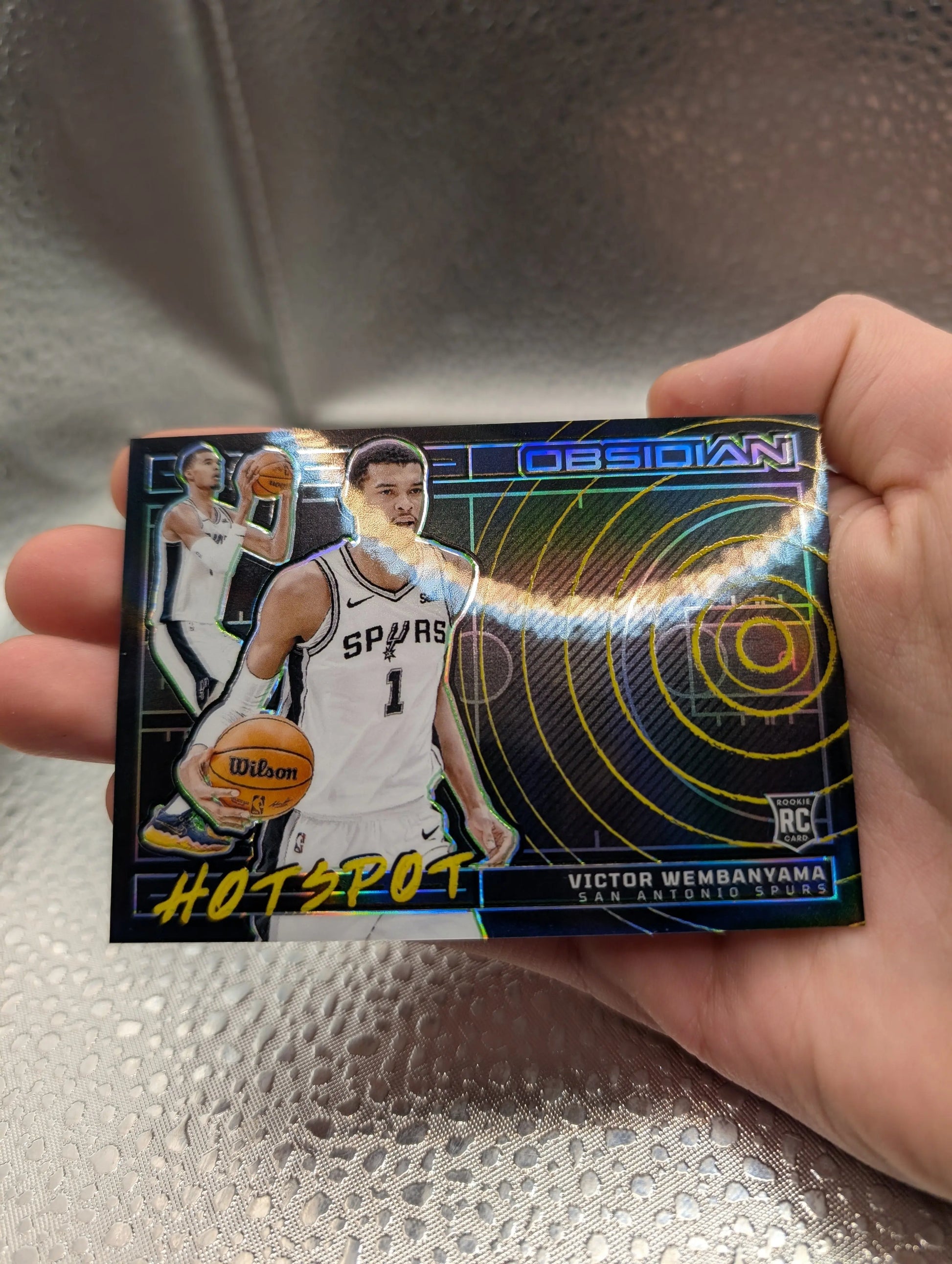 Victor Wembanyama Obsidian Hotspot RC 21/25 FRENLY BRICKS - Open 7 Days