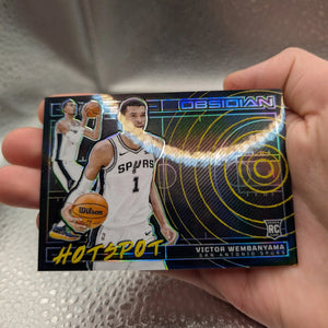 Victor Wembanyama Obsidian Hotspot RC 21/25 FRENLY BRICKS - Open 7 Days