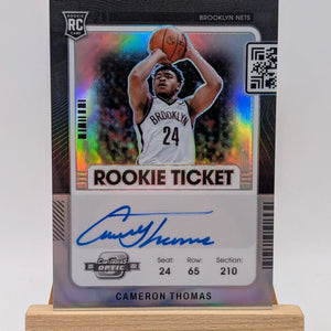 2021 Contenders Optic Cameron Thomas Variation Auto 137 FRENLY BRICKS - Open 7 Days
