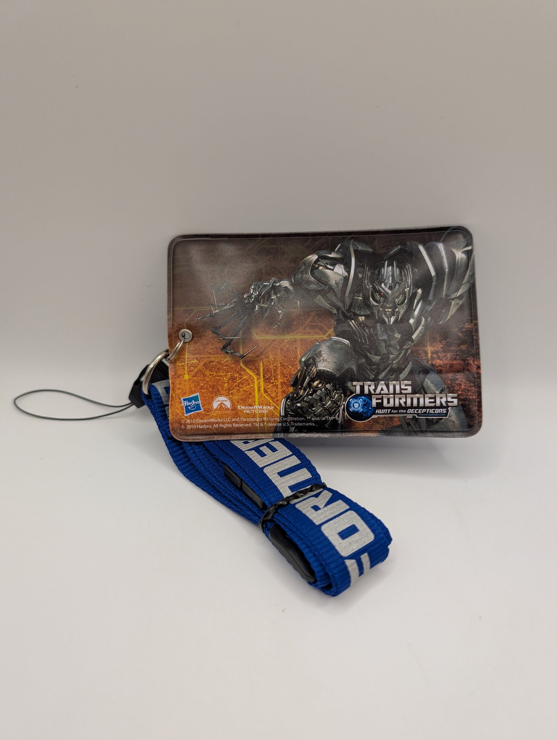 Transformers Hasbro Hunt for the Decepticons Lanyard FRENLY BRICKS - Open 7 Days
