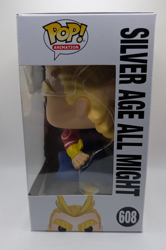 My Hero Academia - Silver Age All Might #608 - Funko Pop! Vinyl - New FRENLY BRICKS - Open 7 Days