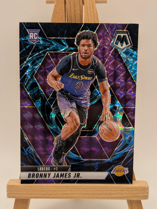 2024-25 Panini Mosaic Bronny James Jr. RC Genesis SSP #214