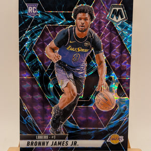 2024-25 Panini Mosaic Bronny James Jr. RC Genesis SSP #214