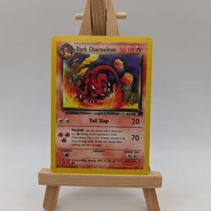 Pokemon - Dark Charmeleon - Team Rocket - W Stamp 32/82 WOTC FRENLY BRICKS - Open 7 Days