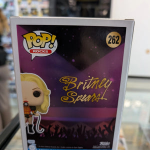 Funko Pop Rocks Britney Spears vinyl #262 FRENLY BRICKS - Open 7 Days