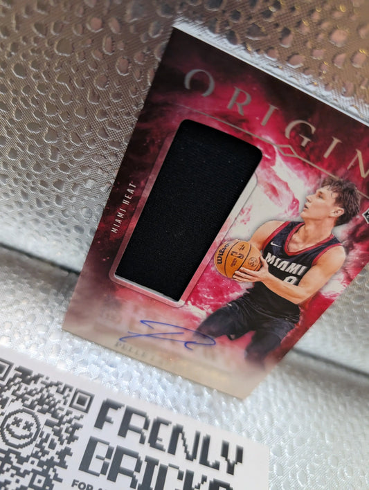 2024-25 Panini Origins Basketball Pelle Larsson Rookie Patch Auto /99 FRENLY BRICKS - Open 7 Days